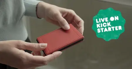 As sleek as a credit card  Innovative materials fold neatly into a wallet th