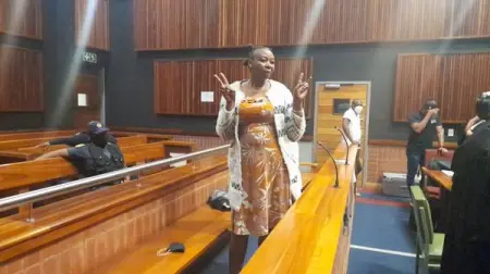 I woke up early to put on make-up for you, former police officer Nomia Rose