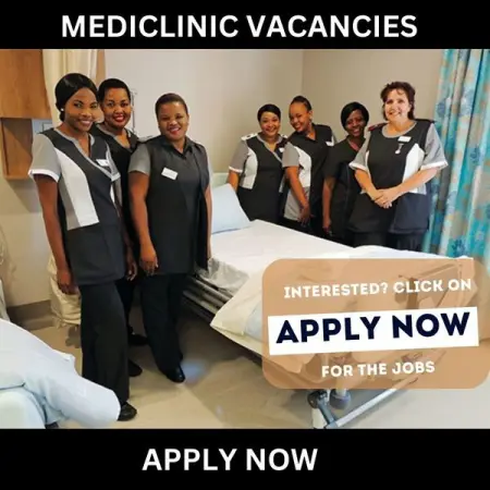 Jobs Mediclinic Career Opportunities Expiring Soon!!
MEDICLINIC.CO.ZA
Over 50 Medicli
