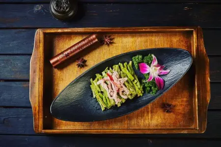 Guoyang Tai Gan is a rare natural green food, the local specialty of Guoyang 