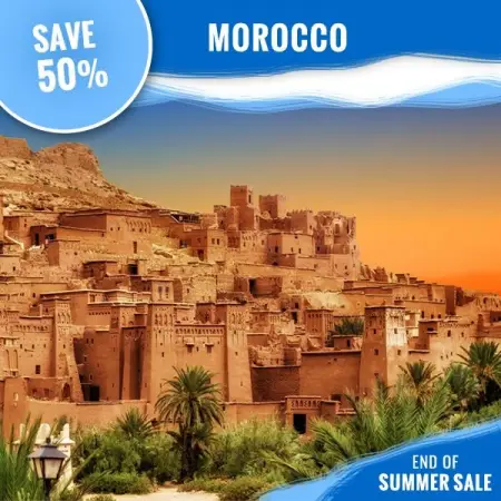 TRAVELTALKTOURS.COM
MOROCCO TOURS
50 OFF
Learn More
50 OFF