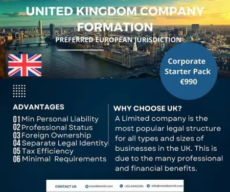 UK Company Formation Preferred European Jurisdiction
INSTAGRAM.COM
Meridien 