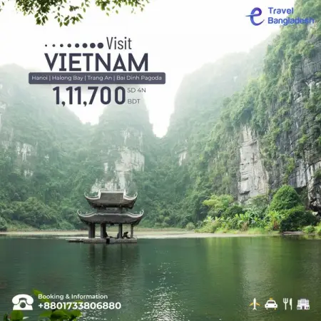 Exclusive Vietnam Package - Hanoi, Halong Bay, Trang An  Bai Dinh Pagoda! Get Visa, Bo