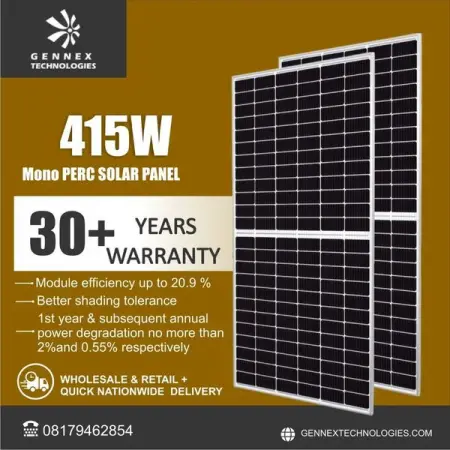 GENNEXTECHNOLOGIES.COM
415W Canadian Solar Panel
Learn More
 