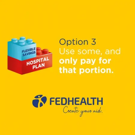 FEDHEALTH.CO.ZA
Use some of it, and just pay for that portion.
Learn More
 