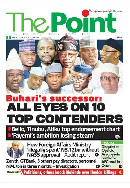 In this must read edition of THE POINT.

We shed more light on the Top 10 contenders, and m