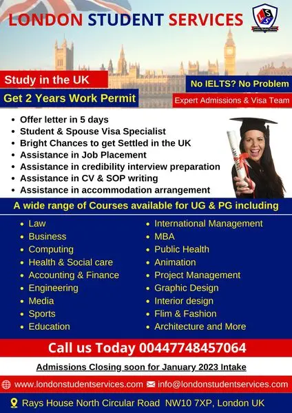 London Student Services
Education Service
Send Message