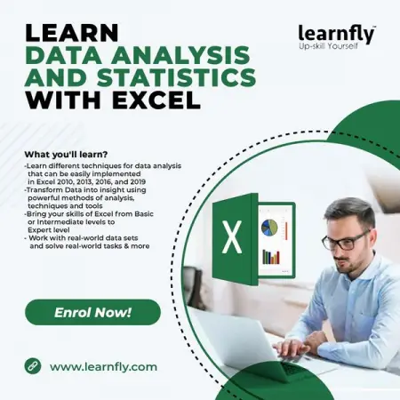 LEARNFLY.COM
Excel Data Analysis with Excel Pivot Tables, Excel Dashboard
Learn Excel Data