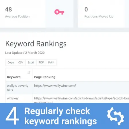 Monitor your keyword ranking changes over time
Looking for the best SEO Audit Tool to anal