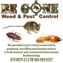 BeGone is a professional pest control and weed control company based in Bushbuckridge Mpuma