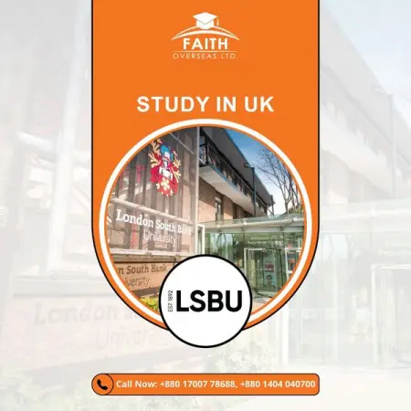 FB.ME
Merit Scholarship from 1570-4000  OIETC accepted
Why study at LSBU? Has o