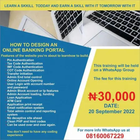  HOW TO DESIGN AN ONLINE BANKING PORTAL

Features of the Portal includ