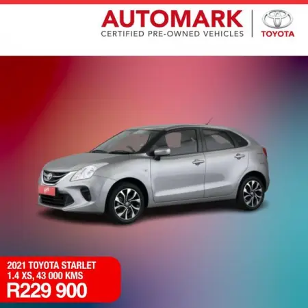 FB.ME
2021 Toyota Starlet 1.4 Xs
Get Offer
 