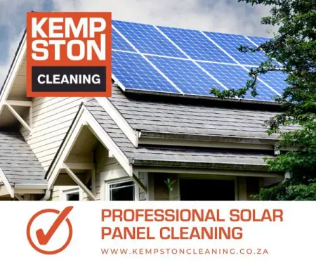 Kempstons solar panel cleaning service safeguards your solar panels from damage 