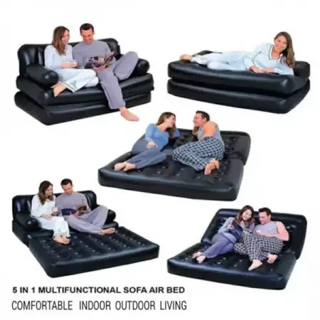 HTTPSLA-CASANDRA.COM
5 IN 1       
The 5 in 1 Sofa Bed is the ultimate sleeping and seati