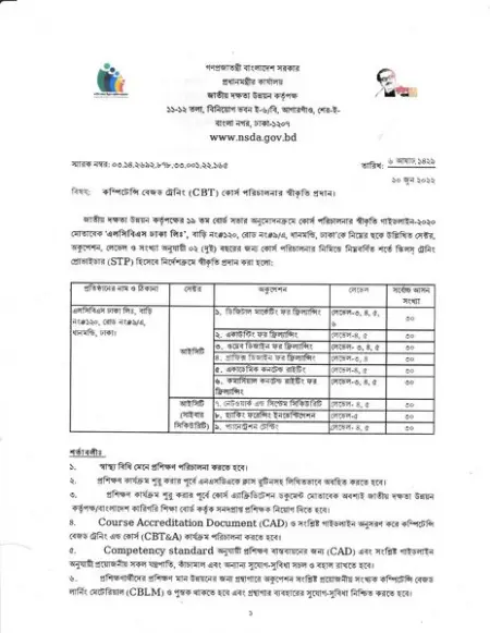       NSDA  , LCBS Dhaka         

NSDA Bangladesh    -
1. Digital Marketin