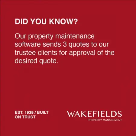 Did you know that Wakefields Property Management clients enjoy the efficiency and conveni