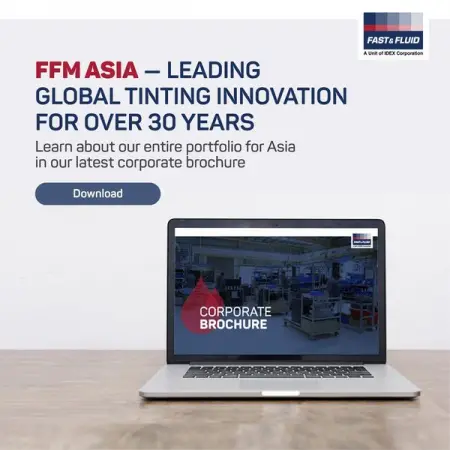 At FFM Asia, we design, build, and support customers with future-ready tinting solutions. O