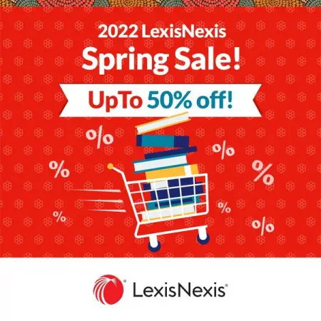 Back by popular demand, our LexisNexis spring sale is now on! Save up to 50 on selecte