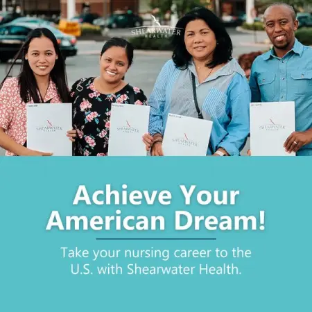 Apply today and well help you take your nursing career to the USA!
SHE