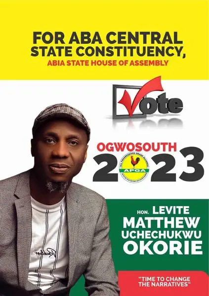 ABA CENTRAL SCHOLARSHIP SCHEME BY HON MATHEW U OKORIE.

The APGA candidate for