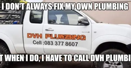 Big or small, we fix it all so call DVH Plumbing for fair prices and outstanding s