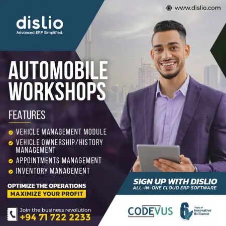 HTTPSWWW.DISLIO.COM
Automobile Workshops
Sign Up
 