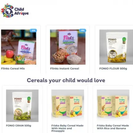 Shop varieties of baby, kids and maternity care products made in Africa a