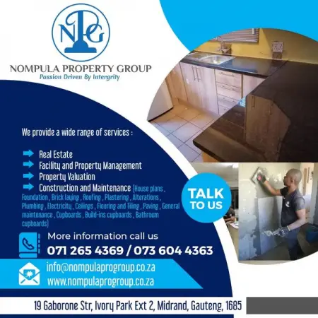 NPG is offering services such Construction services, renovations and improveme