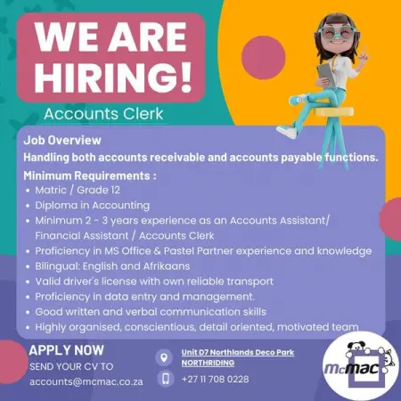 We are Hiring!
jobs jobhunting lookingforwork accountsclerk junioraccountant hi