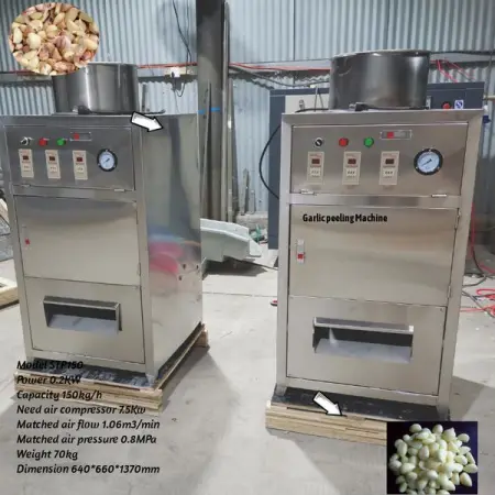 HTTPSWMMACHINERY.COMCOLLECTIONSGARLIC-PROCESS...
50-600kg Garlic Peeling Mac