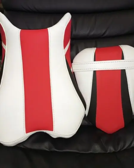 Recover, repair, customize your motorbike seat. Add or remove sponge, add memory foa