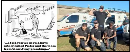 Plumbing and Hydro Drain Cleaning Services In Cape Town
Clear Away Plumbing Pty 