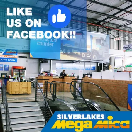 Like us on Facebook to view our latest promotions, products and tips 
Amper Alles Meg