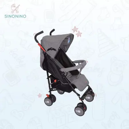 SINONINO.COM
Argo Baby Stroller - Grey
Easily foldable baby stroller with, wide