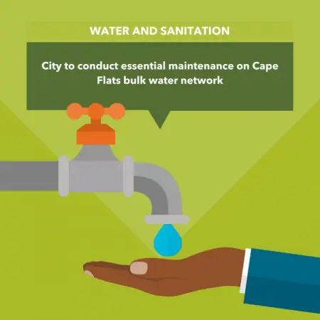 The Water and Sanitation Directorate will be conducting crucial repairs 