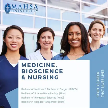 MAHSA.EDU.MY
Hands-On Training  Small Classes To Suit You.
Learn More
 