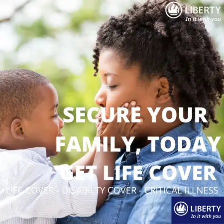 Secure yourself  family today with a Comprehensive Life Cover from Lib