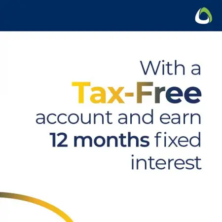 AFRICANBANK.CO.ZA
With a Tax-Free account and earn 12 months fixed inte