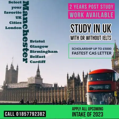 Grab the last opportunity for January 2023!!!

Study in United Kingdom PhD, PG, UG, Fou