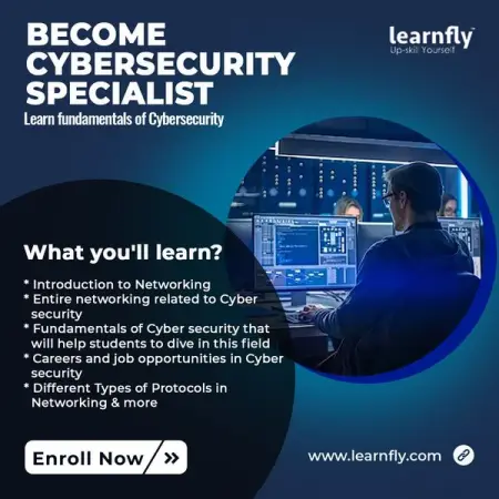 LEARNFLY.COM
Cybersecurity Implement Security Measures
Defend yourself and prevent attacks w