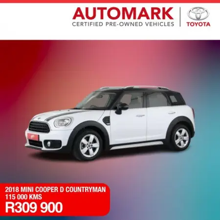 FB.ME
2018 Mini Cooper D Countryman
Get Offer
 