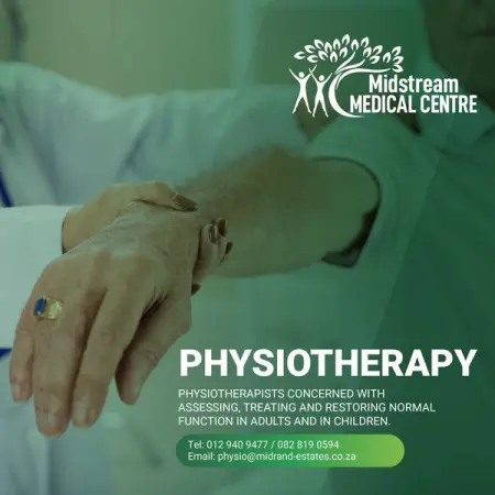 Bergh Cilliers Physiotherapists works along with Midstream Medical Centre assessing, 