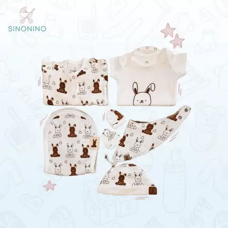 SINONINO.COM
L. B -6 pieces Set box Little Bunnies Design
6 pieces Set box  Full sleeve oni