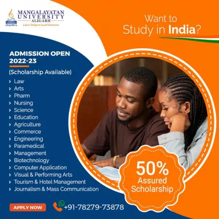     and Get 50 Assured Scholarship at  . Apply for Admission in DiplomaUGPGPh.D.