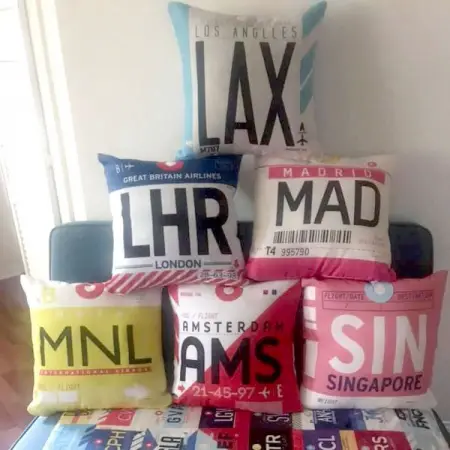 AIRPORTAG.COM
Airport Code Throw Pillows
Shop Now
 