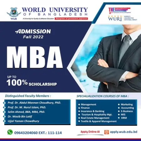   
Master of Business Administration

An MBA can enhance your marketability 