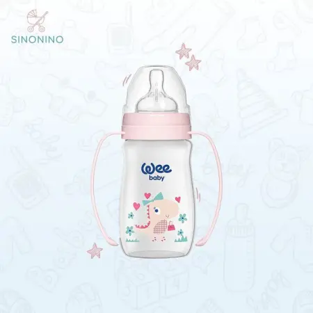 SINONINO.COM
Wee Baby Bottle with Handle
Classic Wide Neck Dinosaur Printed Feeding Cle