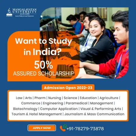 Want to     ? Apply now for Admission in DiplomaUGor PG Degree Course.