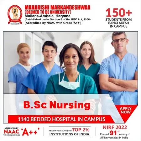 Get a Degree that gives you more than a Career! Apply for B.Sc. Nursing with option